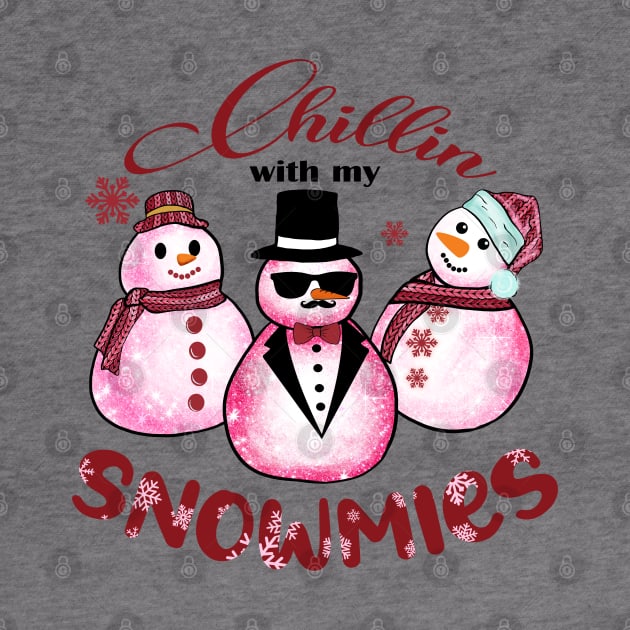 Chillin with my Snowmies by MZeeDesigns